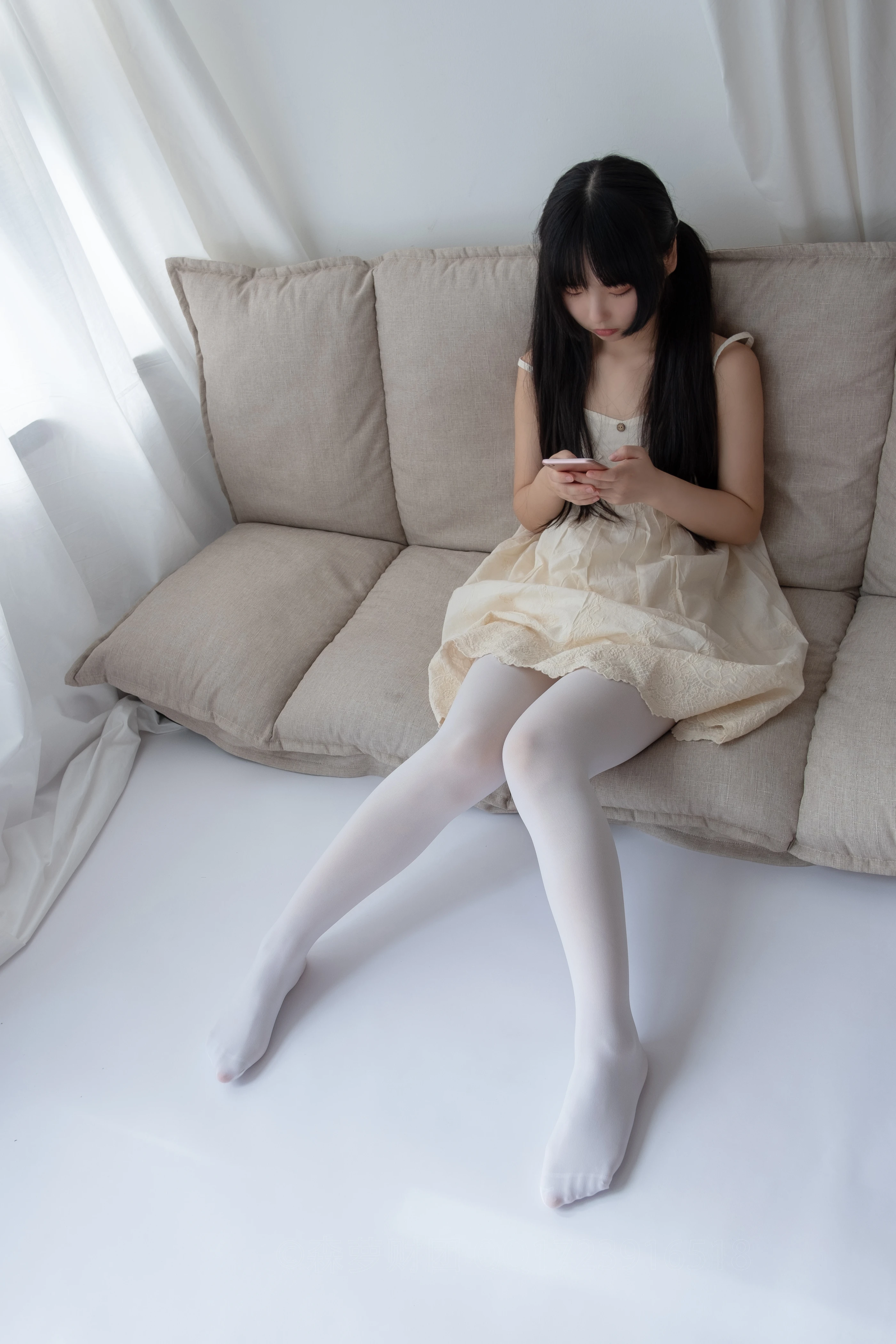 森萝财团 [ALPHA-013] 淡黄衣白丝 [90P]插图9